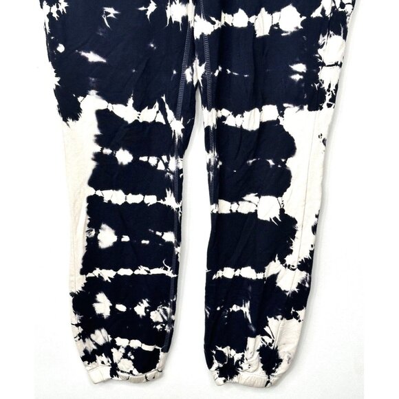 Young Fabulous & Broke Womens Tie Dye Joggers Sweatpants Navy White SIze Small - Picture 4 of 10